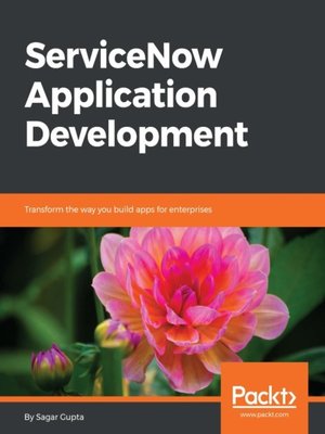 cover image of ServiceNow Application Development